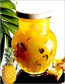 Pineapple fruit jam